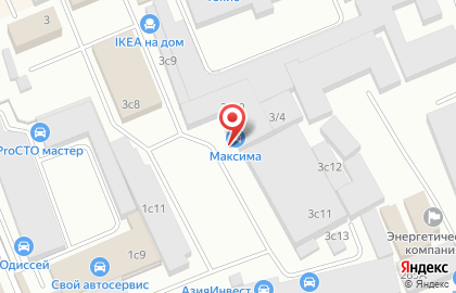 Автосервис Максима на улице Академика Вавилова на карте