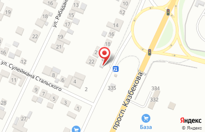 Гастроном Мадина в Кировском районе на карте