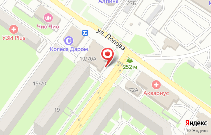 Торгово-сервисный центр Vianor на улице Петра Алексеева на карте