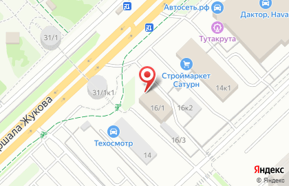 Магазин автоаксессуаров для иномарок Автопилот Уфа на улице Маршала Жукова на карте