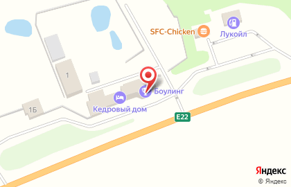 Гостинично-развлекательный комплекс Кедровый дом на улице Гагарина на карте