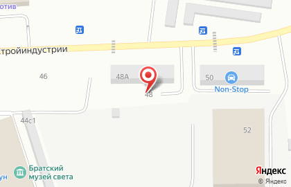 Служба заказа легкового транспорта Лидер в проезде Стройиндустрии на карте