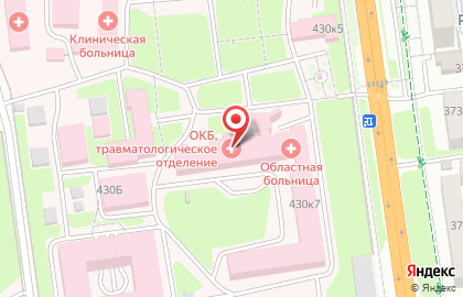 Сахалинская областная больница на улице Мира на карте