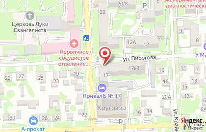Пятигорская строительная компания на карте