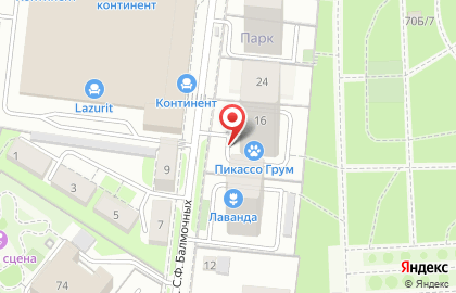 Агентство недвижимости Титул в Правобережном районе на карте