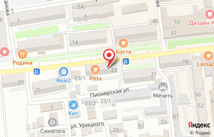 Салон красоты Царица на улице Чкалова на карте