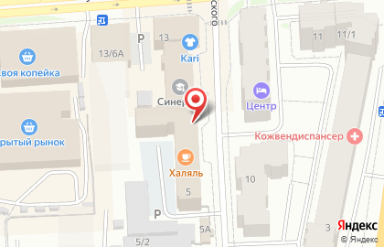 Кабинет визажиста в Якутске на карте