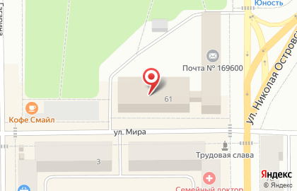 Ростелеком для дома в Сыктывкаре на карте
