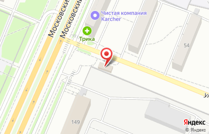 Ярмарка на Московском проспекте на карте