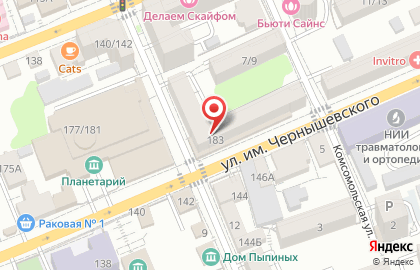 Ампир-Декор в Заводском районе на карте