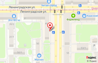 Магазин Суши Wok на проспекте Ленина на карте