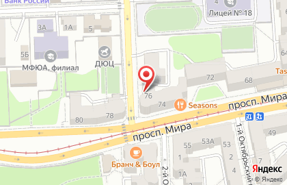 Галерея в Калининграде на карте