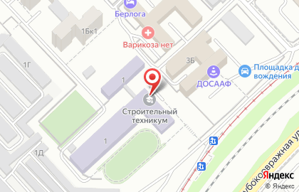 Волгоградский строительный техникум на карте