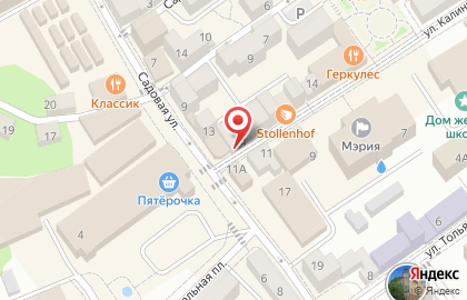 Салон мебели Мебельная ярмарка в Черняховске на карте