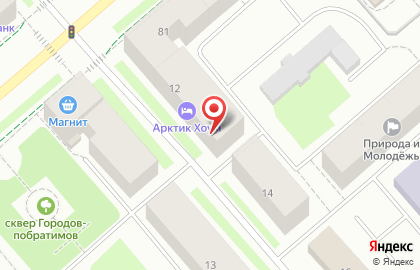 Мини-отель Арктик Хоум на карте