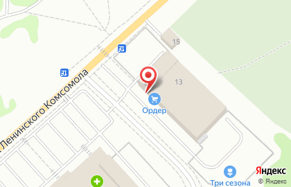 Салон мебели Авента на проспекте Ленинского Комсомола на карте