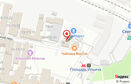 Чайхана в Москве на карте