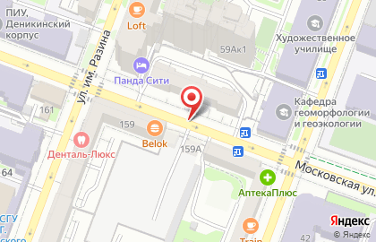 Аптека.ру на Московской улице на карте