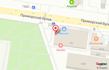 Торговая компания Экологические системы на Приморском бульваре на карте