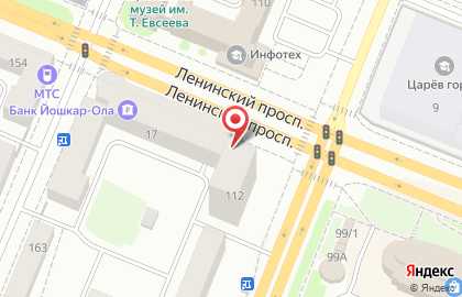 Парикмахерская в Ленинском на карте