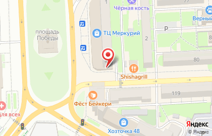 Пекарня Хлебница на проспекте Победы на карте