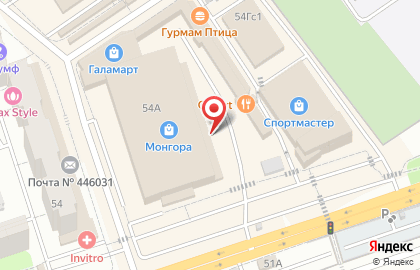 Банкомат Всероссийский банк развития регионов в Сызрани на карте
