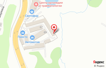 Автосервис в Сочи на карте