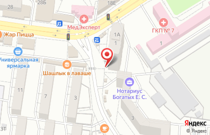 Магазин японской кухни Суши Мастер на улице Юлюса Янониса на карте