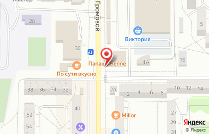Рисо в Ленинском на карте