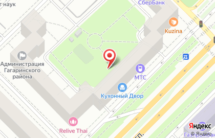 СИВМА в Гагаринском районе на карте