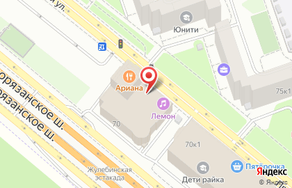 Банкомат Росбанк на Привольной улице на карте