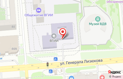 Банкомат Газпромбанк на улице Генерала Лизюкова, 42 на карте