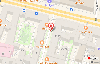 Охотный Ряд, Филиал в спб на карте
