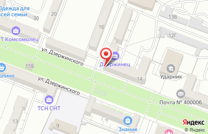 Продуктовый магазин в Волгограде на карте