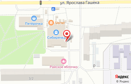Магазин в Омске на карте