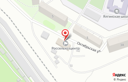 Российский сельскохозяйственный центр на Октябрьской улице на карте