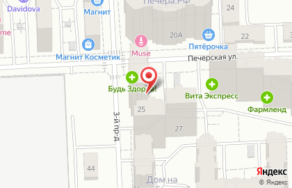 Агентство недвижимости Согласие в Октябрьском районе на карте