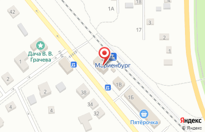 Мариенбург, железнодорожная станция на карте