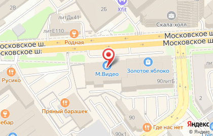 Кухонная студия Мария на Московском шоссе на карте