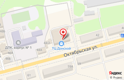 Микрокредитная компания Русские финансы на Октябрьской улице на карте