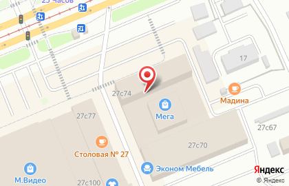 Магазин Мир шапок в Красноярске на карте