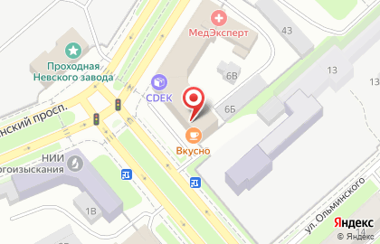 BaltGaz-Ленгазаппарат на улице Бабушкина на карте