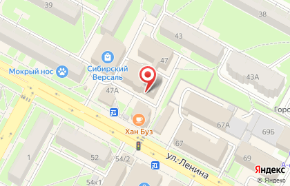 Гипермаркет домашнего текстиля Дрёма на улице Ленина на карте