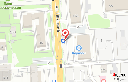 Шаурмэн в Октябрьском районе на карте