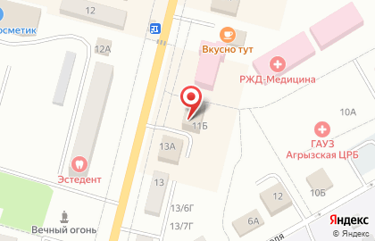 Грузовой поток Агрыз на карте