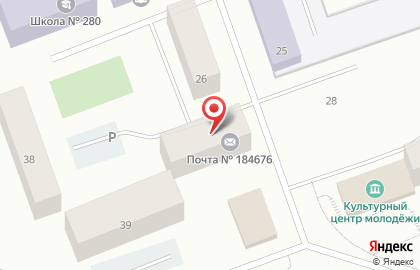 Почта России в Мурманске на карте