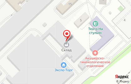 Дубль В, ГК на карте