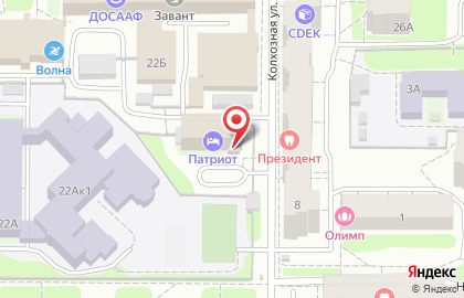 Гостиничный комплекс Патриот на улице Кирова на карте