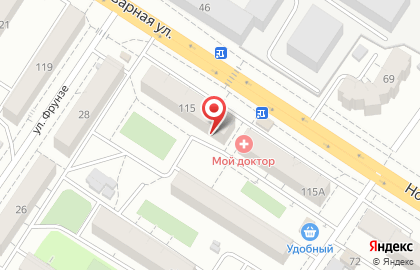Магазин разливного пива Пивной квадрат на Новобульварной улице на карте