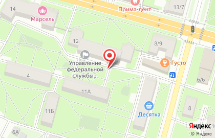 Управление Комитета финансов по Петродворцовому району на карте